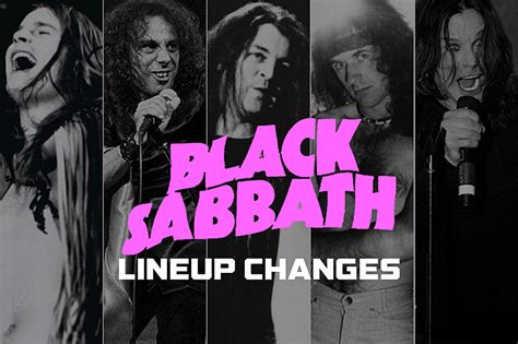 black sabbath lineup history